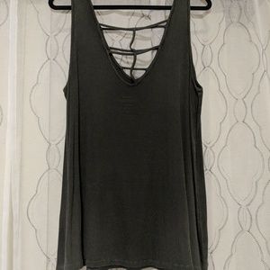 Torrid v- neck strappy top